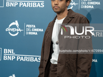 Brandon Wilson attends the ''Nickel Boys'' photocall at Auditorium Parco Della Musica in Rome, Italy, on October 16, 2024. (