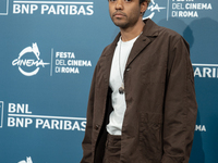 Brandon Wilson attends the ''Nickel Boys'' photocall at Auditorium Parco Della Musica in Rome, Italy, on October 16, 2024. (