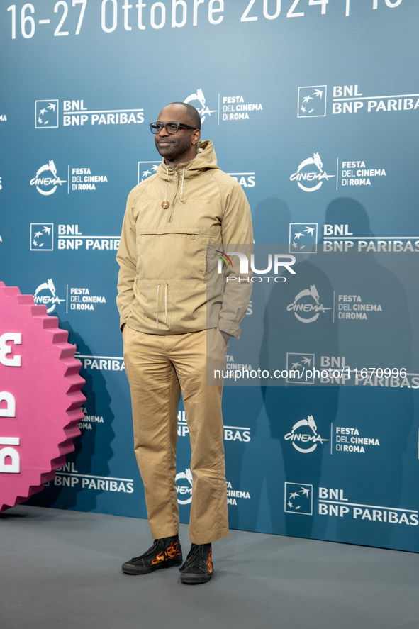 RaMell Ross attends the ''Nickel Boys'' photocall at Auditorium Parco Della Musica in Rome, Italy, on October 16, 2024. 