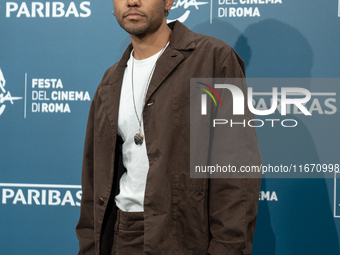 Brandon Wilson attends the ''Nickel Boys'' photocall at Auditorium Parco Della Musica in Rome, Italy, on October 16, 2024. (