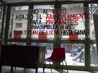 Public classes at the Faculty of Philosophy and Letters UBA in Buenos Aires, Argentina, on october 15, 2024. (