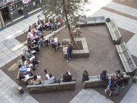 Public classes at the Faculty of Philosophy and Letters UBA in Buenos Aires, Argentina, on october 15, 2024. (