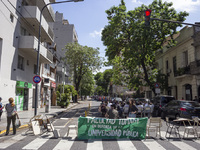 Public classes at the Faculty of Philosophy and Letters UBA in Buenos Aires, Argentina, on october 15, 2024. (