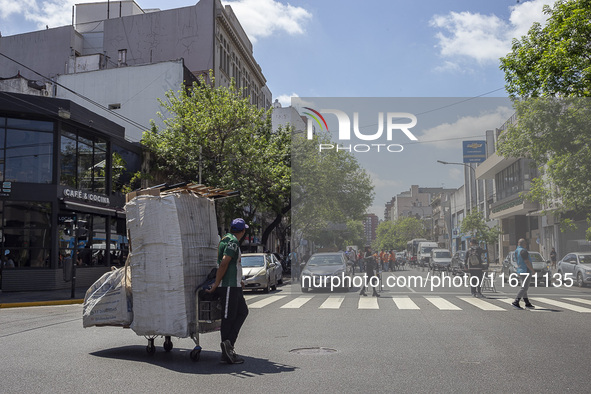 Occupation of the Faculty of Psychology at UBA in Buenos Aires, Argentina, on october 15, 2024. 