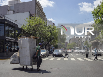 Occupation of the Faculty of Psychology at UBA in Buenos Aires, Argentina, on october 15, 2024. (