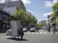 Occupation of the Faculty of Psychology at UBA in Buenos Aires, Argentina, on october 15, 2024. (