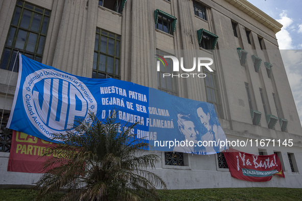 The UBA Law School Building is in the Autonomous City of Buenos Aires, Argentina, on october 15, 2024. 