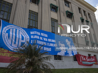 The UBA Law School Building is in the Autonomous City of Buenos Aires, Argentina, on october 15, 2024. (