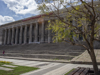 The UBA Law School Building is in the Autonomous City of Buenos Aires, Argentina, on october 15, 2024. (