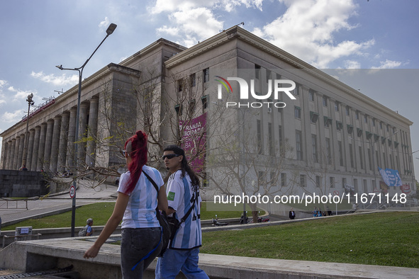 The UBA Law School Building is in the Autonomous City of Buenos Aires, Argentina, on october 15, 2024. 