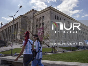 The UBA Law School Building is in the Autonomous City of Buenos Aires, Argentina, on october 15, 2024. (