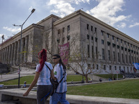 The UBA Law School Building is in the Autonomous City of Buenos Aires, Argentina, on october 15, 2024. (