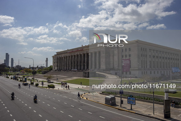 The UBA Law School Building is in the Autonomous City of Buenos Aires, Argentina, on october 15, 2024. 