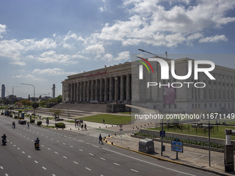 The UBA Law School Building is in the Autonomous City of Buenos Aires, Argentina, on october 15, 2024. (