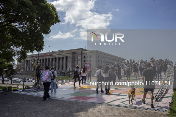 The UBA Law School Building is in the Autonomous City of Buenos Aires, Argentina, on october 15, 2024. 