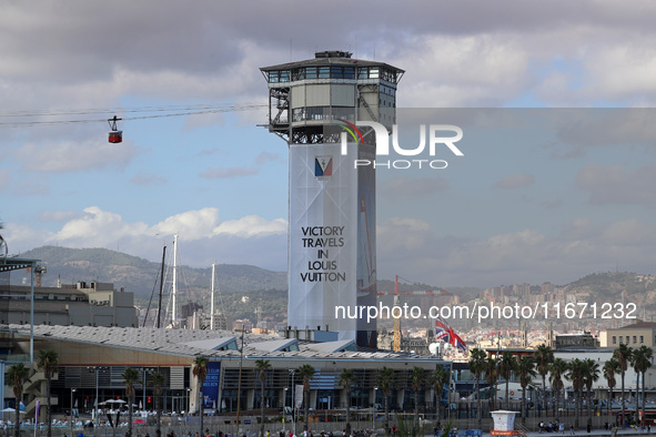 Louis Vuitton 37th America's Cup takes place in Barcelona, Spain, on October 16, 2024. 