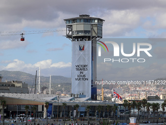 Louis Vuitton 37th America's Cup takes place in Barcelona, Spain, on October 16, 2024. (