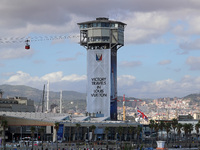 Louis Vuitton 37th America's Cup takes place in Barcelona, Spain, on October 16, 2024. (