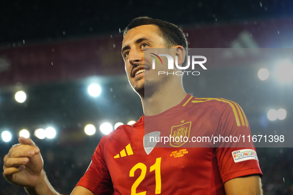 Mikel Oyarzabal centre-forward of Spain and Real Sociedad during the UEFA Nations League 2024/25 League A Group A4 match between Spain and S...