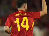 Aymeric Laporte centre-back of Spain and Al-Nassr FC celebrates after scoring his sides first goal during the UEFA Nations League 2024/25 Le...