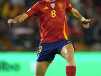 Fabian Ruiz of Spain and central midfield of Spain and Paris Saint-Germain during the UEFA Nations League 2024/25 League A Group A4 match be...