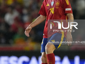 Aymeric Laporte centre-back of Spain and Al-Nassr FC controls the ball during the UEFA Nations League 2024/25 League A Group A4 match betwee...