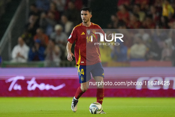 Aymeric Laporte centre-back of Spain and Al-Nassr FC during the UEFA Nations League 2024/25 League A Group A4 match between Spain and Serbia...