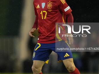 Marc Cucurella left-Back of Spain and Chelsea FC during the UEFA Nations League 2024/25 League A Group A4 match between Spain and Serbia at...