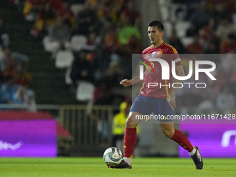 Dani Vivian centre-back of Spain and Athletic Bilbao during the UEFA Nations League 2024/25 League A Group A4 match between Spain and Serbia...