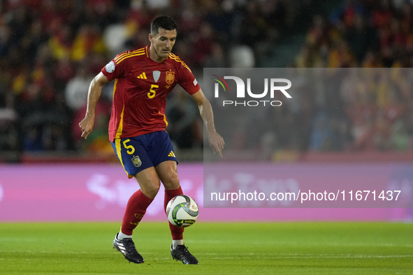 Dani Vivian centre-back of Spain and Athletic Bilbao during the UEFA Nations League 2024/25 League A Group A4 match between Spain and Serbia...