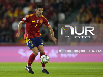 Dani Vivian centre-back of Spain and Athletic Bilbao during the UEFA Nations League 2024/25 League A Group A4 match between Spain and Serbia...