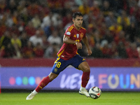 Martin Zubimendi defensive midfield of Spain and Real Sociedad during the UEFA Nations League 2024/25 League A Group A4 match between Spain...