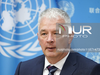 Scott Andersen, Deputy Humanitarian Coordinator and Director of the United Nations Relief and Works Agency for Palestine Refugees in the Nea...