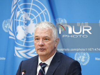 Scott Andersen, Deputy Humanitarian Coordinator and Director of the United Nations Relief and Works Agency for Palestine Refugees in the Nea...