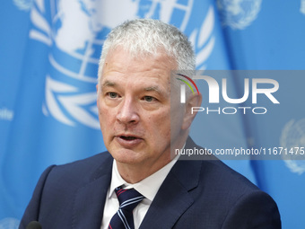 Scott Andersen, Deputy Humanitarian Coordinator and Director of the United Nations Relief and Works Agency for Palestine Refugees in the Nea...