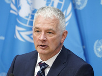 Scott Andersen, Deputy Humanitarian Coordinator and Director of the United Nations Relief and Works Agency for Palestine Refugees in the Nea...