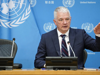 Scott Andersen, Deputy Humanitarian Coordinator and Director of the United Nations Relief and Works Agency for Palestine Refugees in the Nea...