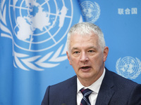 Scott Andersen, Deputy Humanitarian Coordinator and Director of the United Nations Relief and Works Agency for Palestine Refugees in the Nea...