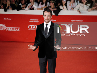 Elio Germano attends the ''Berlinguer - The Great Ambition'' (Berlinguer - La grande ambizione) red carpet during the 18th Rome Film Festiva...