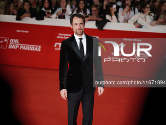 Elio Germano attends the ''Berlinguer - The Great Ambition'' (Berlinguer - La grande ambizione) red carpet during the 18th Rome Film Festiva...