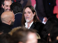 Manuel Agnelli attends the ''Berlinguer - The Great Ambition'' (Berlinguer - La grande ambizione) red carpet during the 18th Rome Film Festi...