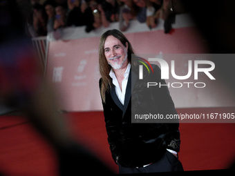 Manuel Agnelli attends the ''Berlinguer - The Great Ambition'' (Berlinguer - La grande ambizione) red carpet during the 18th Rome Film Festi...