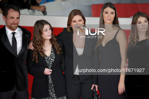 The cast and crew of the movie attend the ''Berlinguer - The Great Ambition'' (Berlinguer - La grande ambizione) red carpet during the 18th...