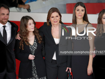 The cast and crew of the movie attend the ''Berlinguer - The Great Ambition'' (Berlinguer - La grande ambizione) red carpet during the 18th...