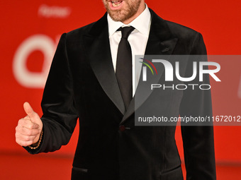 Elio Germano attends the ''Berlinguer - The Great Ambition'' (Berlinguer - La grande ambizione) red carpet during the 18th Rome Film Festiva...