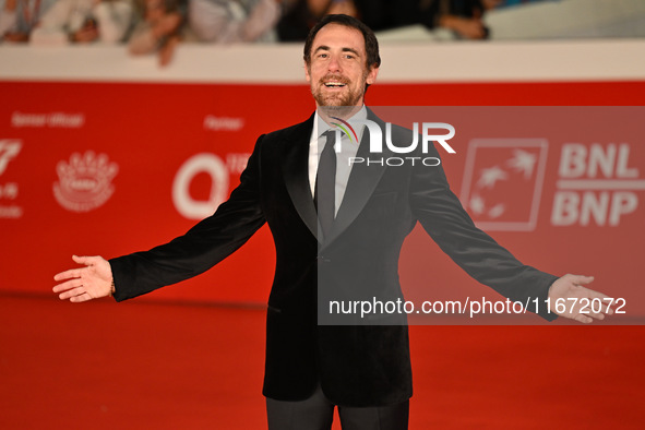 Elio Germano attends the ''Berlinguer - The Great Ambition'' (Berlinguer - La grande ambizione) red carpet during the 18th Rome Film Festiva...