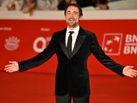 Elio Germano attends the ''Berlinguer - The Great Ambition'' (Berlinguer - La grande ambizione) red carpet during the 18th Rome Film Festiva...