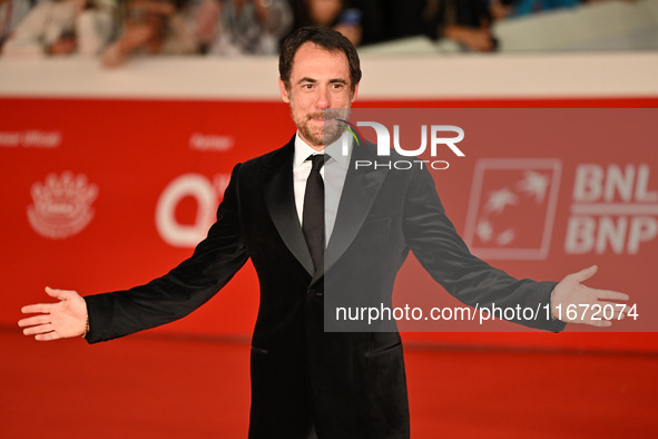 Elio Germano attends the ''Berlinguer - The Great Ambition'' (Berlinguer - La grande ambizione) red carpet during the 18th Rome Film Festiva...