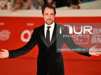 Elio Germano attends the ''Berlinguer - The Great Ambition'' (Berlinguer - La grande ambizione) red carpet during the 18th Rome Film Festiva...