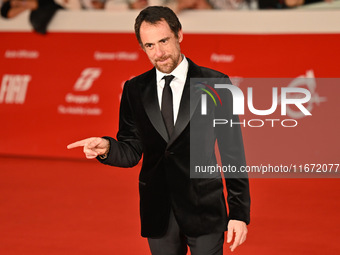 Elio Germano attends the ''Berlinguer - The Great Ambition'' (Berlinguer - La grande ambizione) red carpet during the 18th Rome Film Festiva...